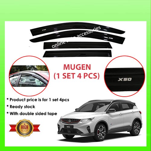 Proton X50 Door Visor Mugen Air Press | Shopee Malaysia