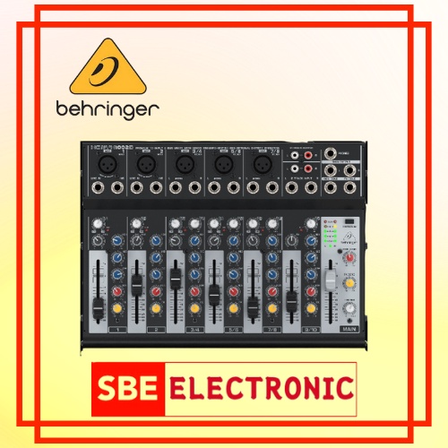 BEHRINGER XENYX1002B / XENYX1002B 10 CHANNEL MIXER WITH 5 MIC PREAMPS