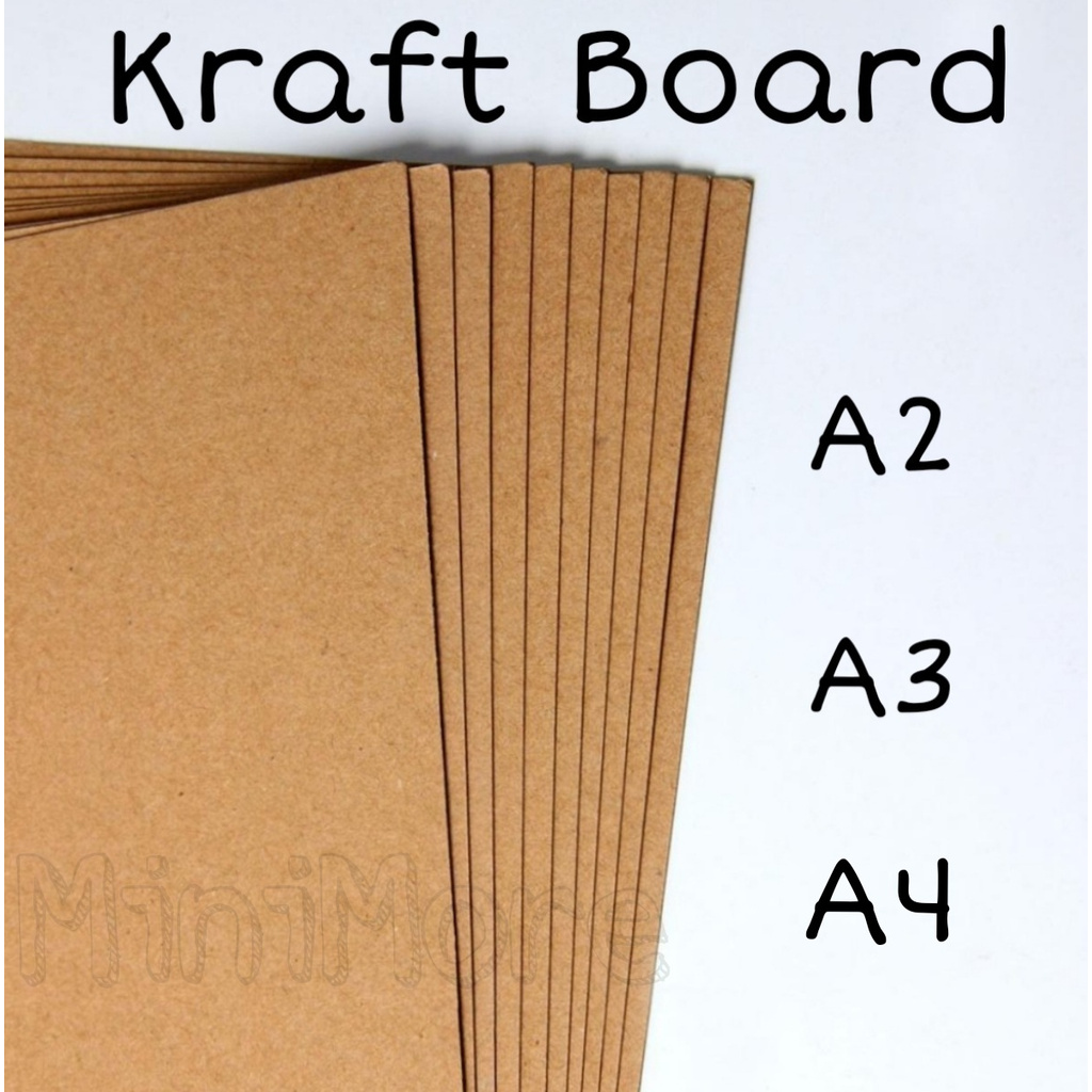 Kraft Board 800GSM 2PLY A4/A3/A2/A1