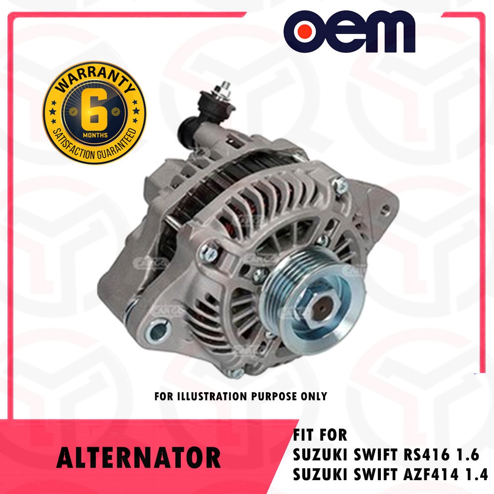 (NEW) SUZUKI SWIFT 1.6 RS416 SWIFT 1.4 AZF414 ALTERNATOR (31400-65J12 ...
