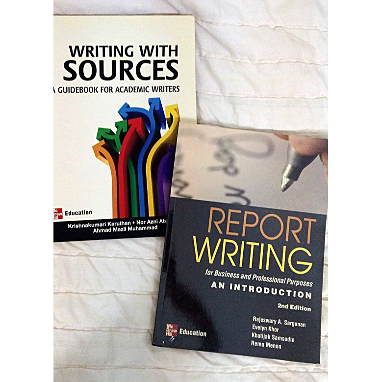 Buku Rujukan Report Writing and Writing with Sources | Shopee Malaysia