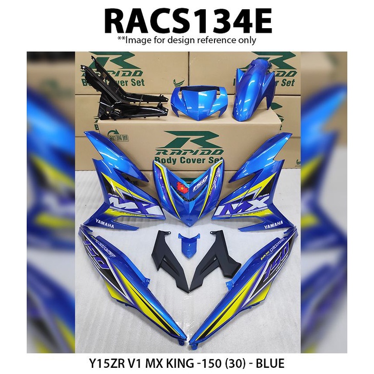 Rapido Cover Set Yamaha Y15ZR V1 V2 MX King Vietnam (30) Accessories ...