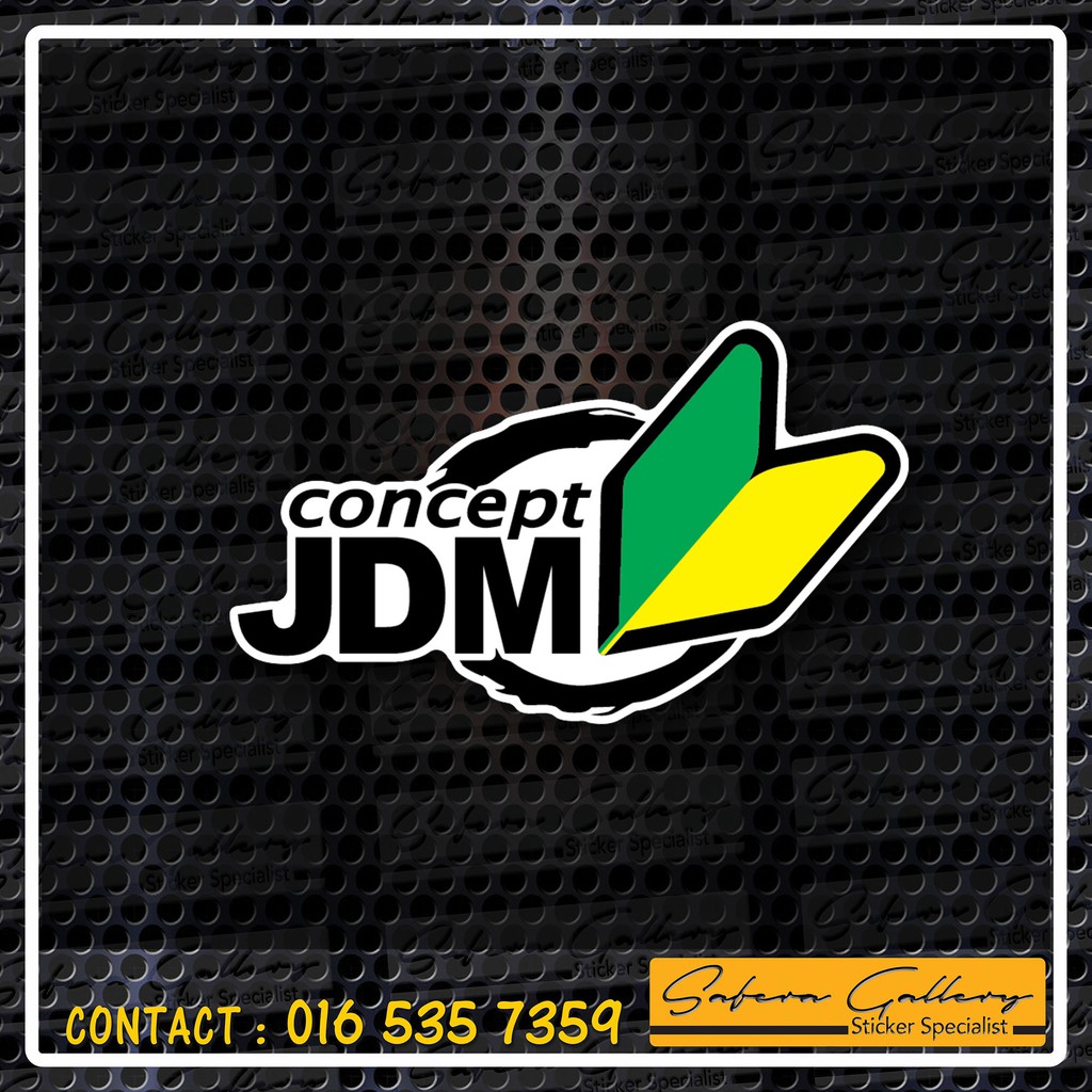 JDM Wakaba Leaf Learner Car Stickers - Small To Large Decals For Japanese Import Cars