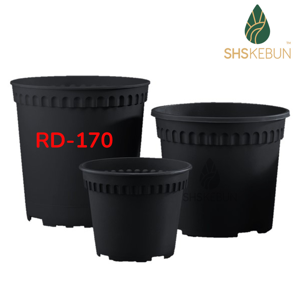 Baba Biodegradable Flower Pot Plastic Flower Pot Pasu Bunga BI-RD-170 ...