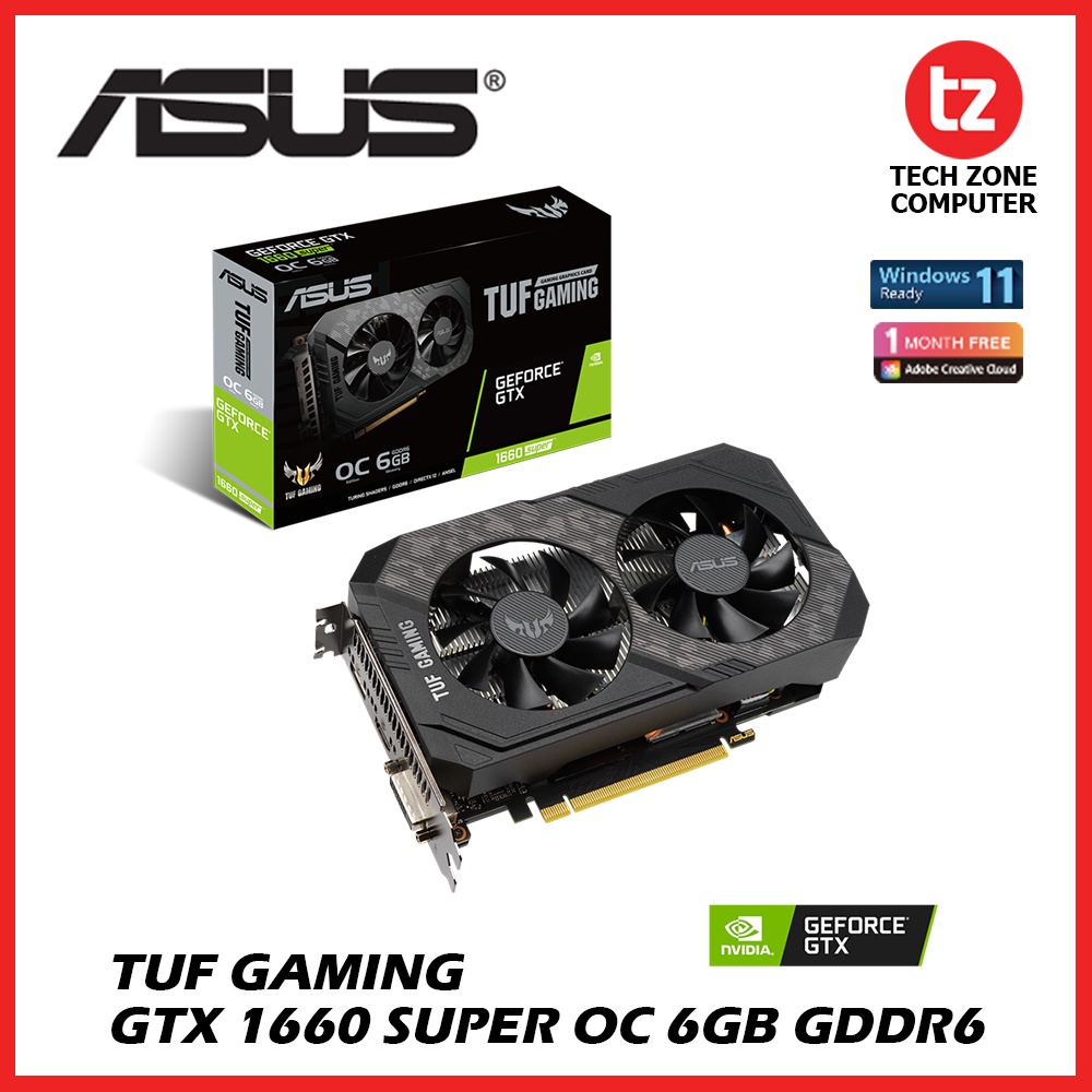 ASUS TUF-GAMING GeForce GTX 1660 super - PC/タブレット