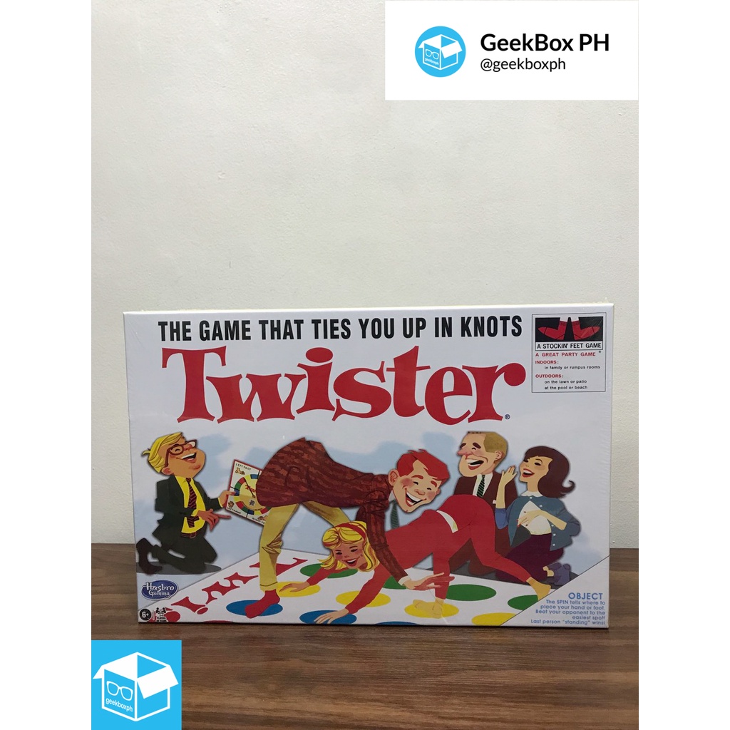 Classic Twister Action/Dexterity Game (Minor Box Damage) | Shopee Malaysia