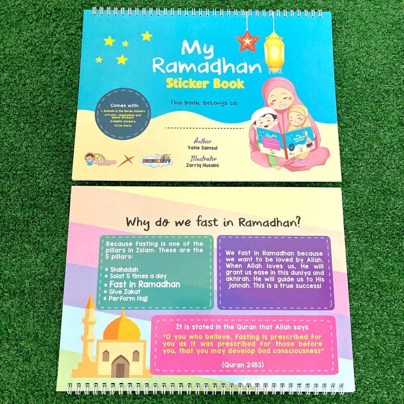 MY RAMADHAN STICKER BOOK | Shopee Malaysia