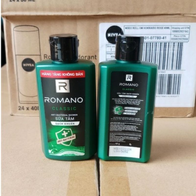 Romano Shower Gel 60ml | Shopee Malaysia