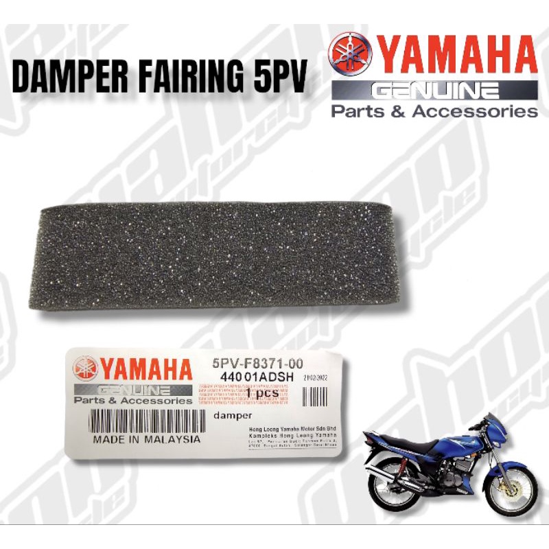 💯 ORIGINAL DAMPER FAIRING/SPAN KEPALA YAMAHA RXZ CATALYZER | Shopee ...