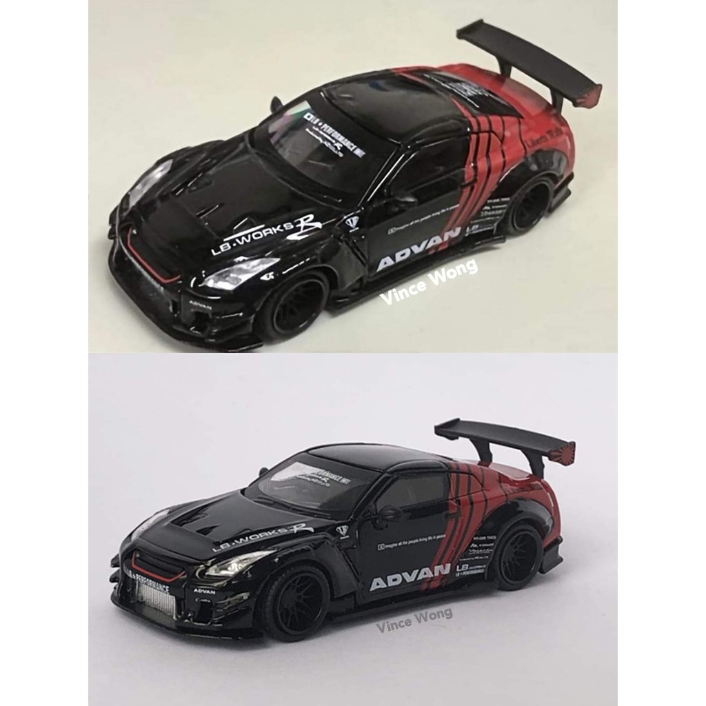 MINI GT LB★WORKS Nissan GT-R (R35) Advan Japan Exclusive | Shopee Malaysia