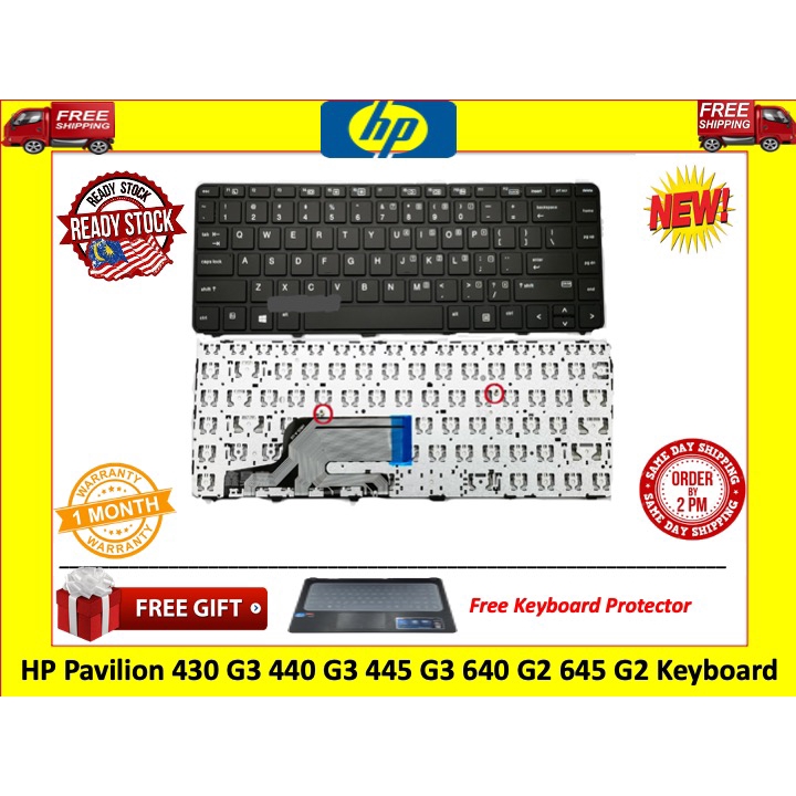 Bàn Phím Mỹ Mới Cho HP ProBook 430 G3 440 G3 445 G3 430 G4 440 G4 640 G2 645 G2 640 G3 I.890145324 - Foto 10