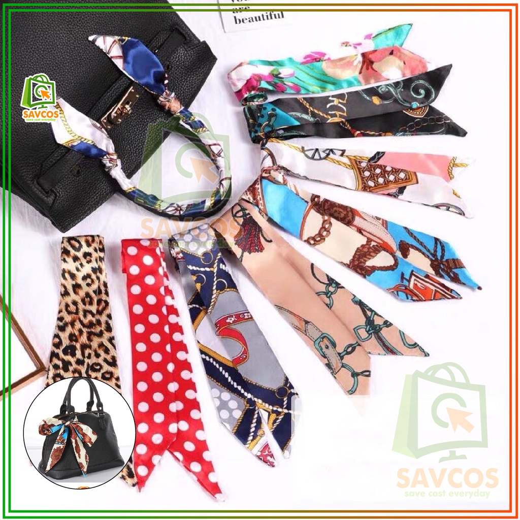 Ladies Ribbon Bag / Tied Handle Small Ribbon Scarf / Ribbon bag ...