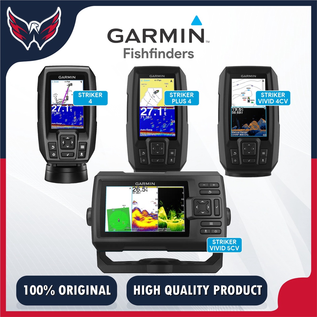 Garmin Fishfinder STRIKER 4 / STRIKER PLUS 4 / STRIKER VIVID 4CV / 5CV