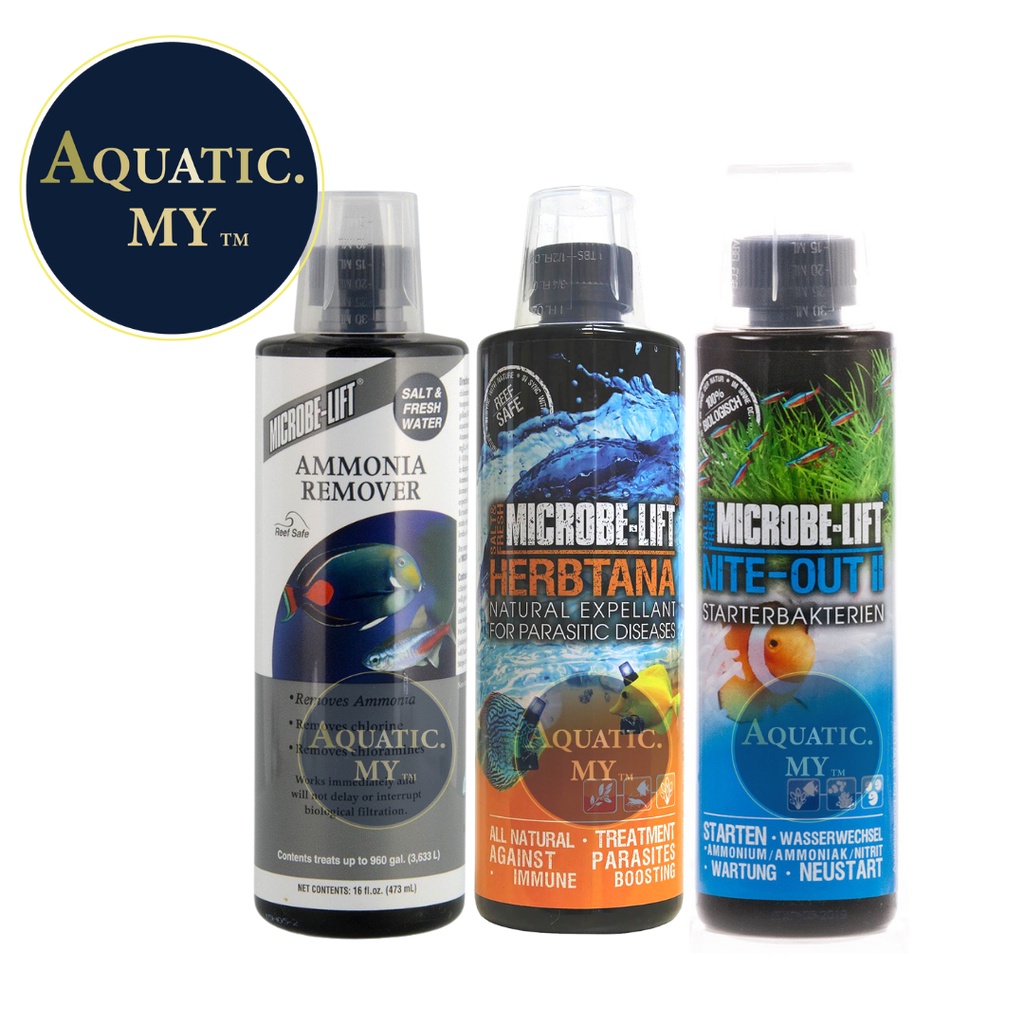 Microbe-Lift Nite-Out 2 473ml - Bactéries Starter Pour Aquarium Eau Douce Et Mer