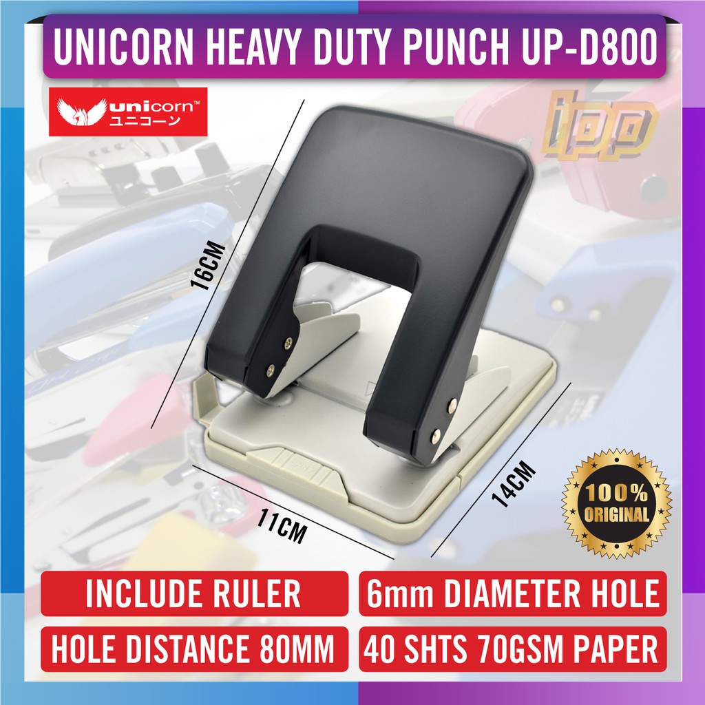 Carl Heavy Duty 40 Sheet 2-Hole Punch