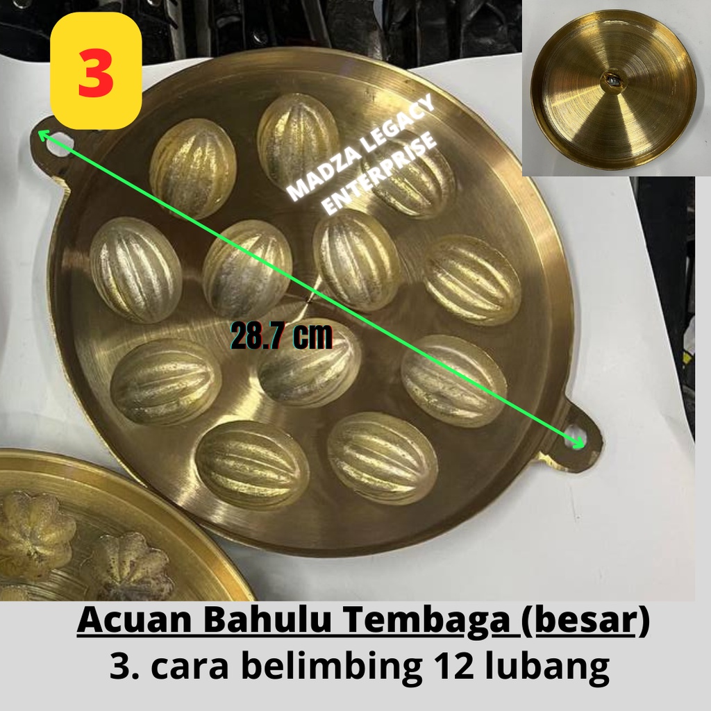 Acuan Kuih Cara Bahulu Tembaga Shopee Malaysia