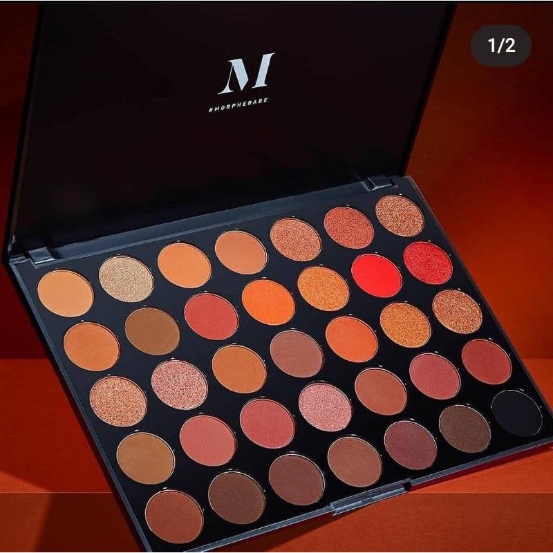 Morphe 35o2 Second Nature Artistry Eyeshadow Palette Original Shopee Malaysia 9235