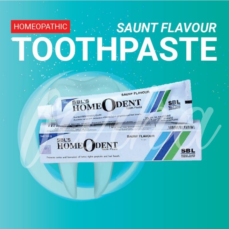 Homeopathic Toothpaste Homeodent SBL 100g | Shopee Malaysia