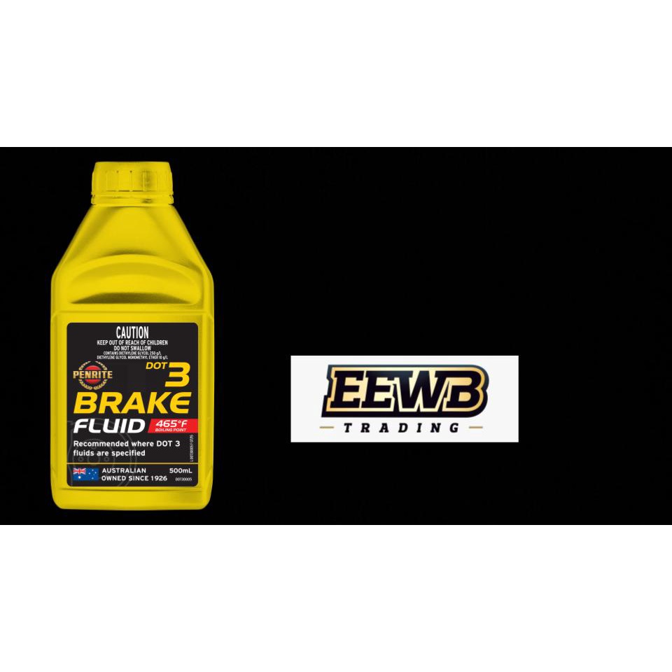 PENRITE DOT MULTIVEHICLE 3 BRAKE FULL SYNTHETIC AUTO TRANS FLUID 500ML