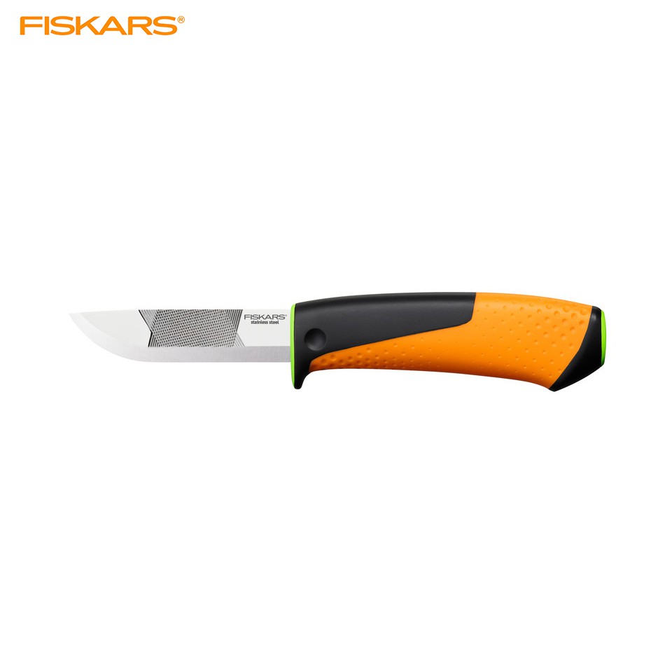 Fiskars Heavy Duty Knife with Sharpener | Shopee Malaysia