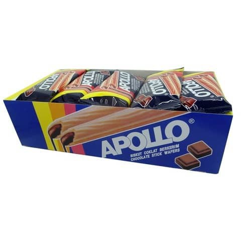 {30pcs x 11g} Apollo Choco Stick Wafer (1044A) | Shopee Malaysia