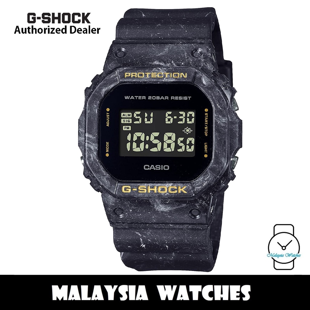 OFFICIAL WARRANTY Casio G Shock DW 5600WS 1 Night Sea Quartz Digital Black Resin Watch DW5600 DW 5600 DW5600WS