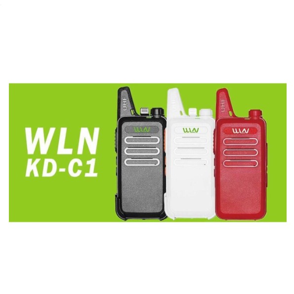 WLN KD-C1 Mini Radio UHF 400-470 MHz 5W 16 Channel MINI-handheld ...