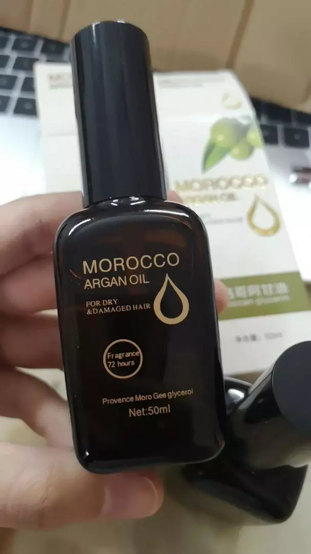 Opinión de clienta sobre Aceite Capilar de Argán Morocco