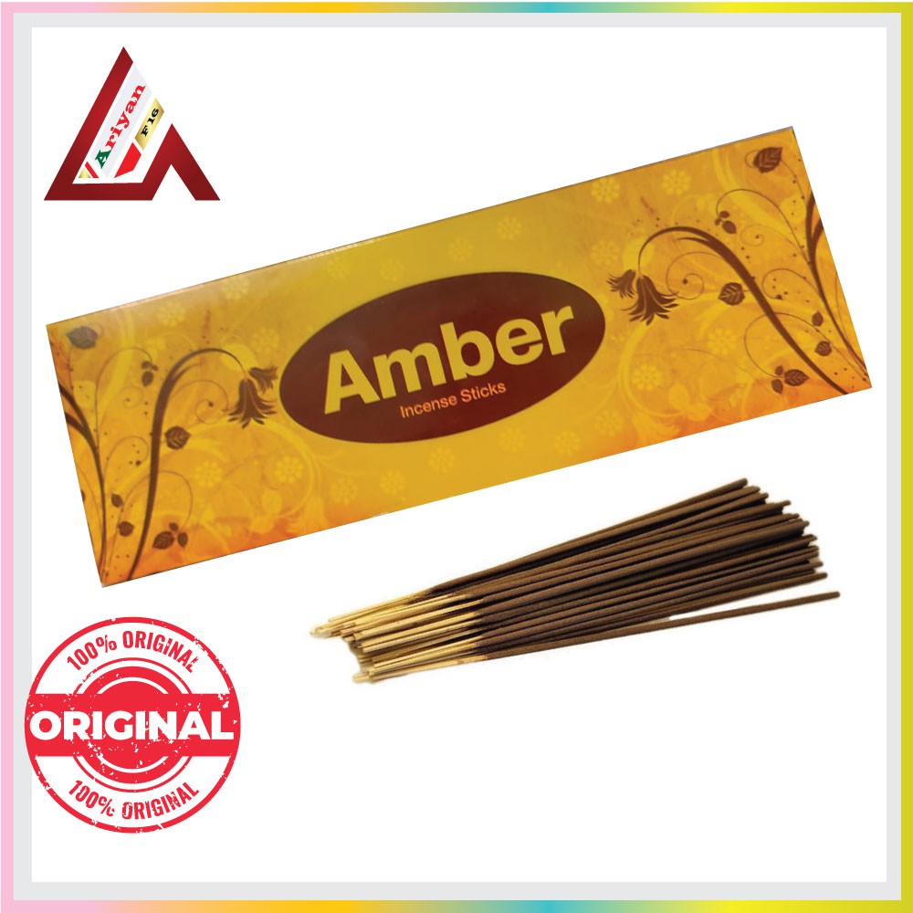 thumbnail image 2 of Triple Amber Incense Sticks – Premium Soul Niche, Made In India 2 of 4