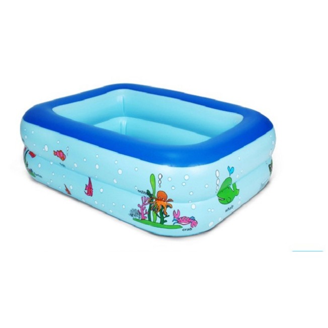 3-tier Rectangular Swimming Pool, Thick Baby Swimming Pool with Many ...