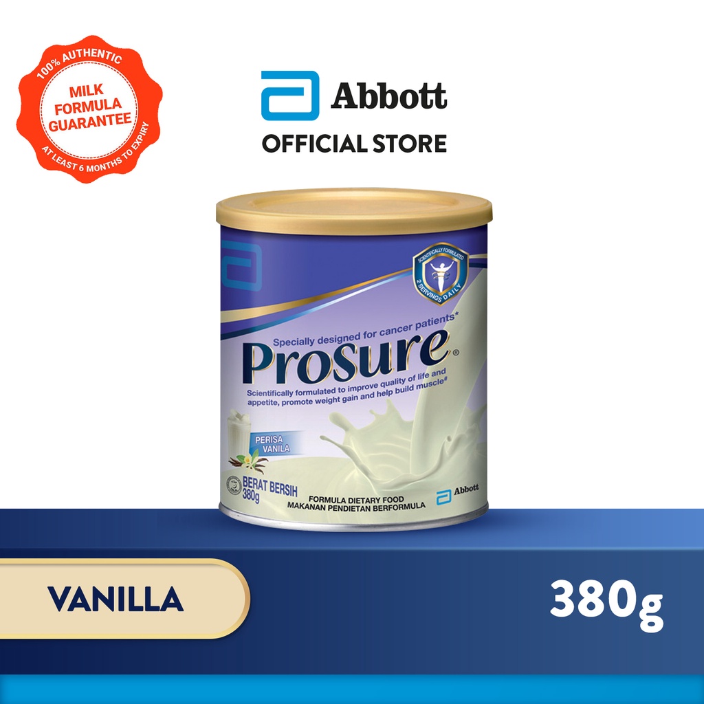 ProSure Cancer-Specific Formula - Vanilla (380g) [Exp 22 Jul 2027 ...