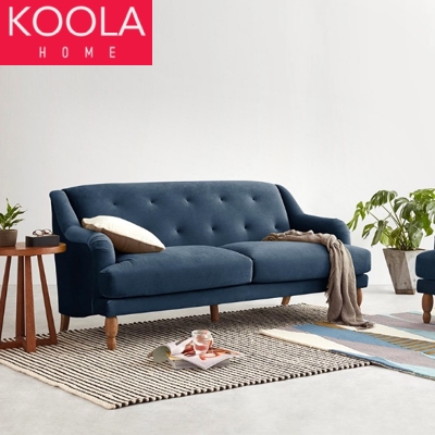 KOOLA Scandinavian Sofa Set Nordic Velvet Sofa 3 Seater Comfort Cushion ...