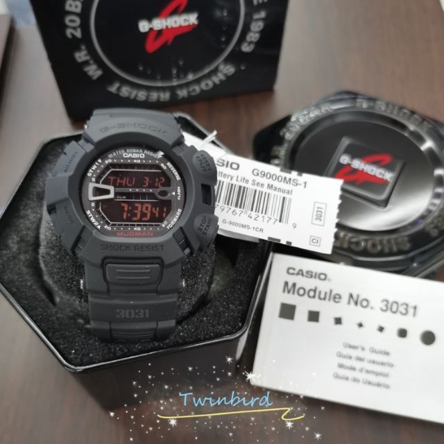 CASIO G SHOCK MUDMAN G9000MS 1 Shopee Malaysia