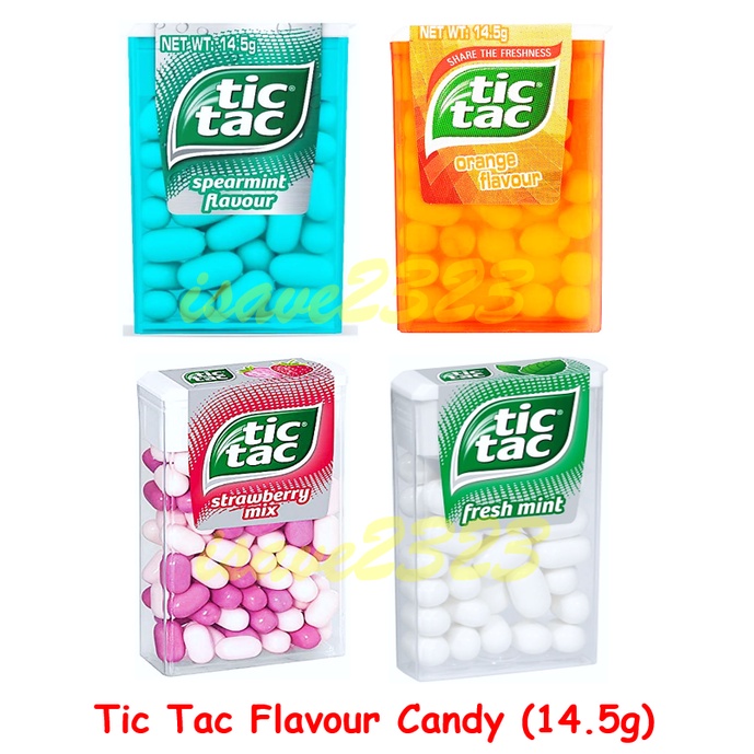 TIC TAC fresh licorice sweets