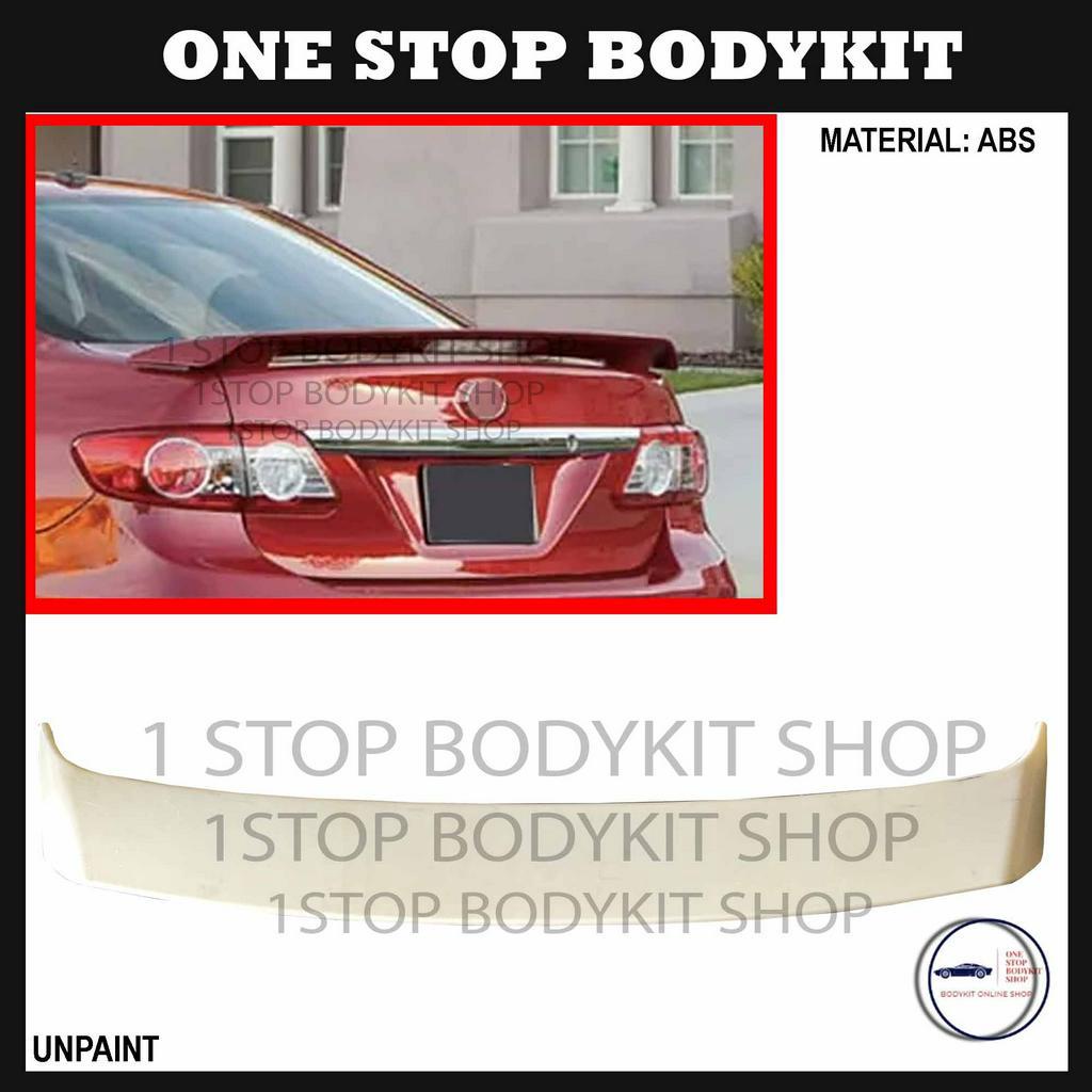 TOYOTA COROLLA ALTIS 2020 NORTH AMERICA STYLE REAR TRUNK SPOILER Material Abs Skirt Lip Bodykit I.641108797