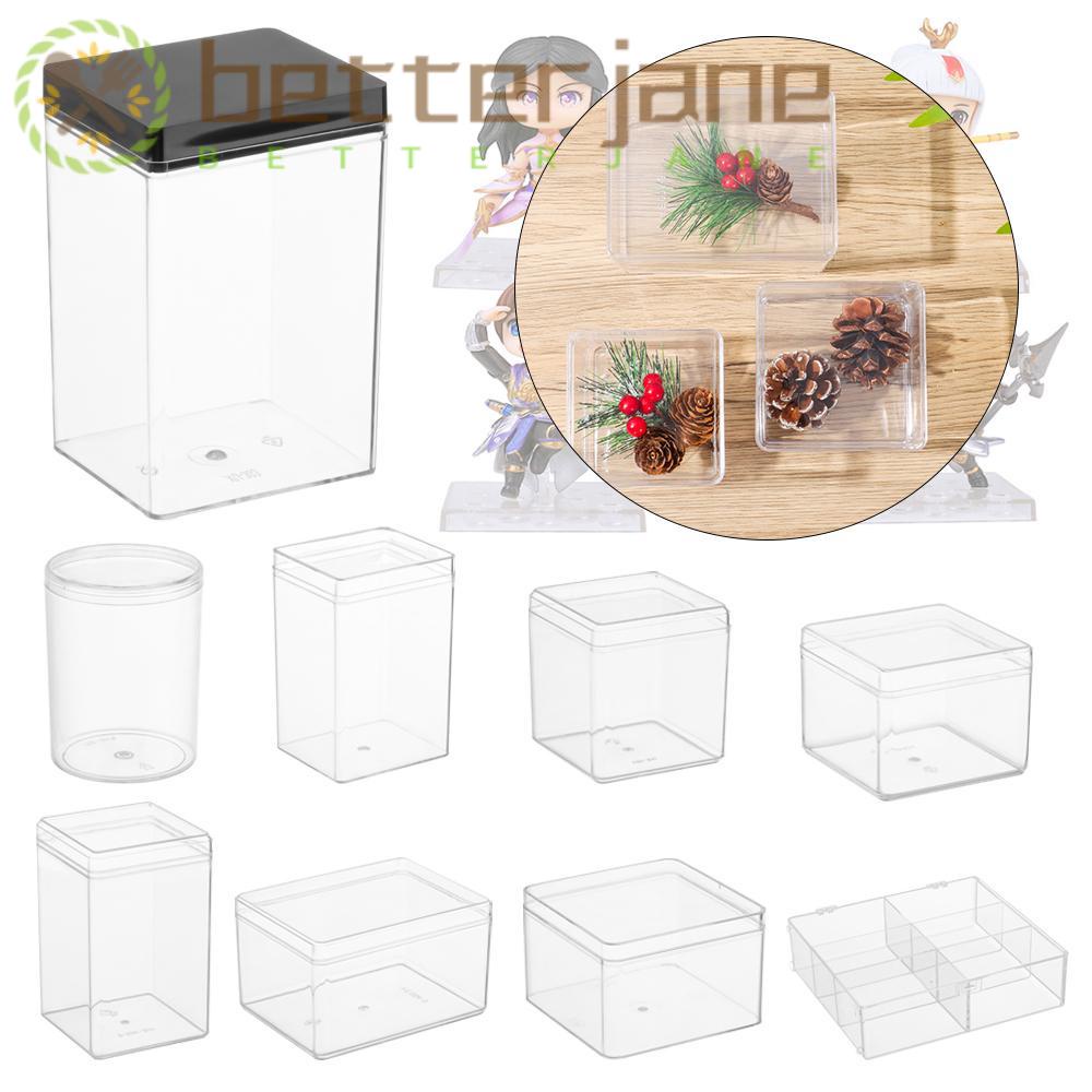JANE Dustproof Display Boxes Transparent Doll Organizer Storage Racks Anime Figure Holder