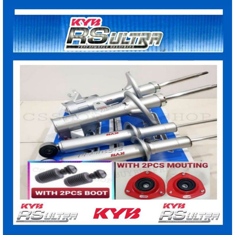 READY STOCK KYB RS ULTRA PROTON WAJA GEN2 ABSORBER FRONT AND REAR