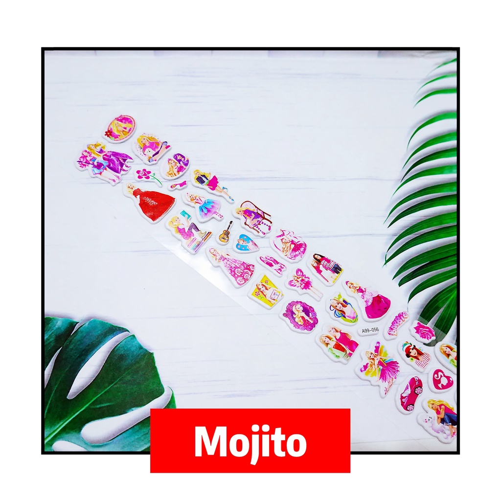 Barbie Sticker/Cute Barbie Sticker/Barbie Doll Sticker/Kids Toy Sticker