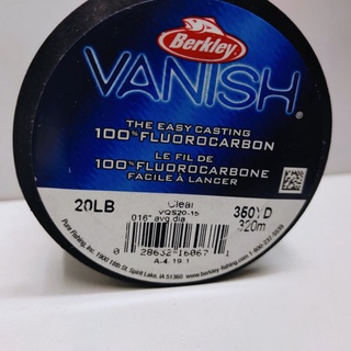 Berkley Vanish 100%fluorocarbon 10m/20m tali hantu berkley vanish