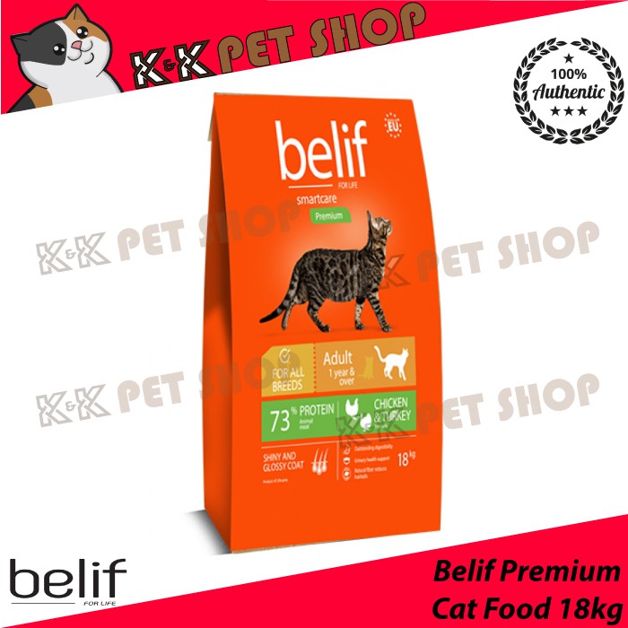 Belif Cat Food 18kg Dry Cat Food Cat Food/ Pet Food Shopee Malaysia