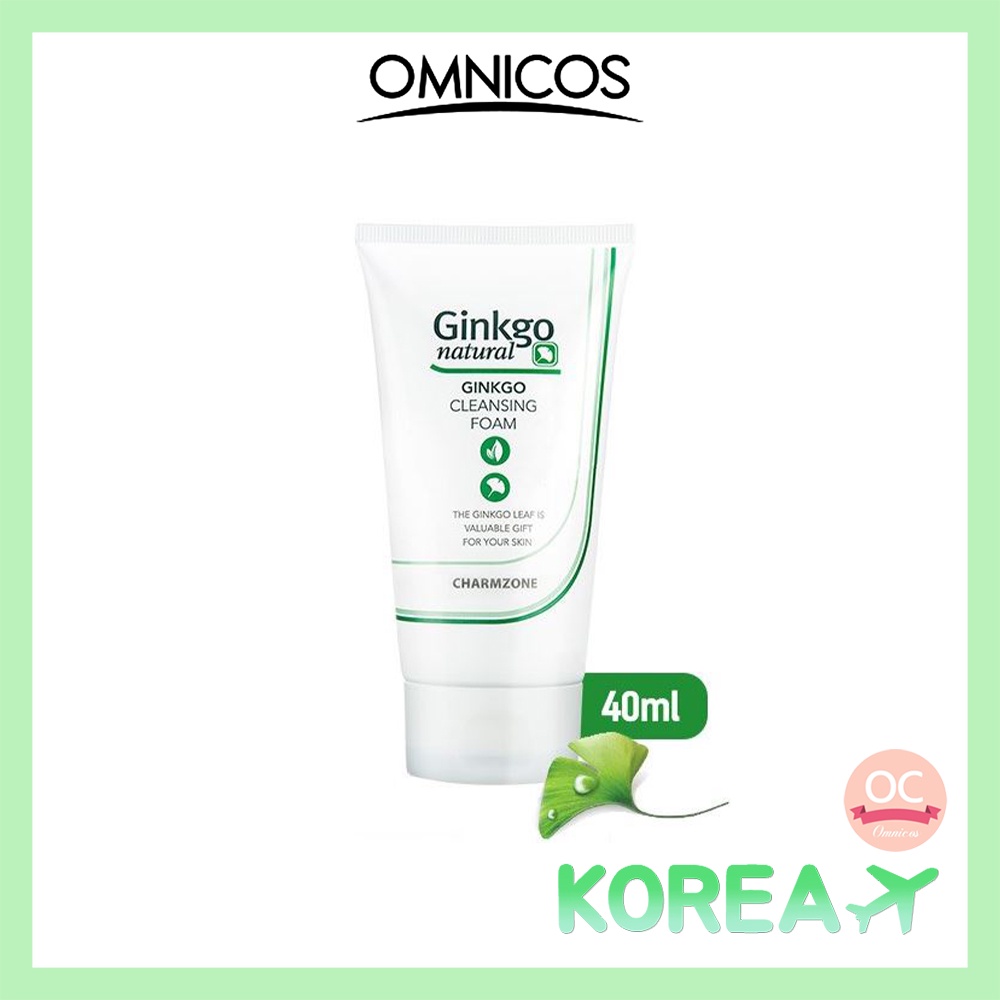 CHARMZONE charmzone Ginkgo Natural Cleansing Foam 40ml Shopee Malaysia