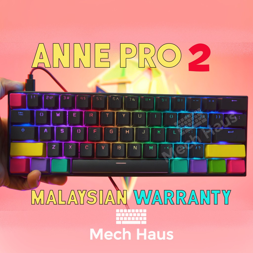 [CLEARANCE] Obins ANNE PRO 2 WIRELESS/WIRED RGB BLUETOOTH MECHANICAL KEYBOARD Shopee Malaysia