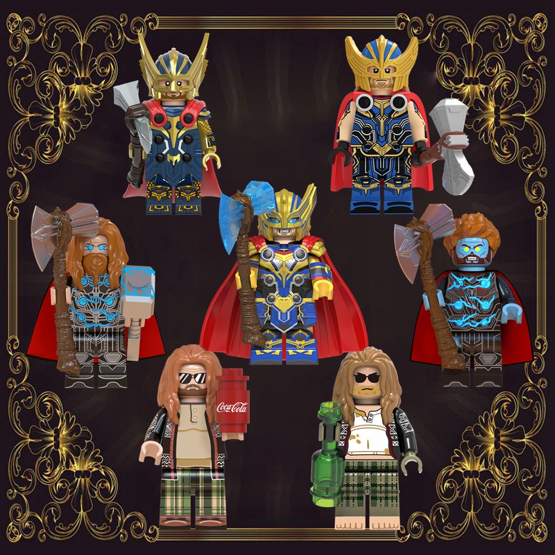 Thor Love and Thunder Birthday Gift Education Toys For Children DIY ...