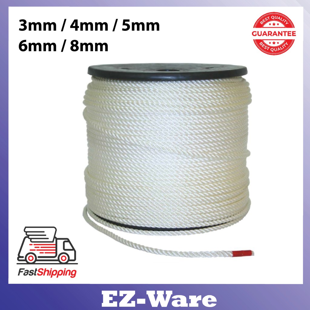 Solid Braid Nylon Rope