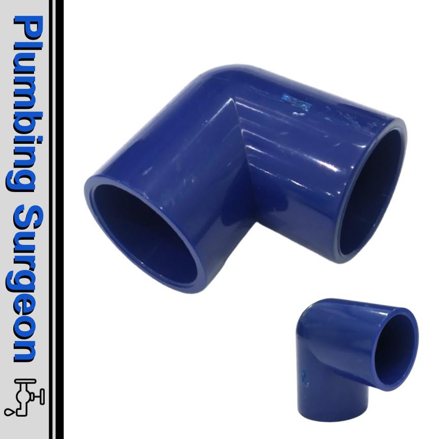 Elbow 90° 1 1/2" Abs Connector Bathroom Paip Water Pipe Connector Paip