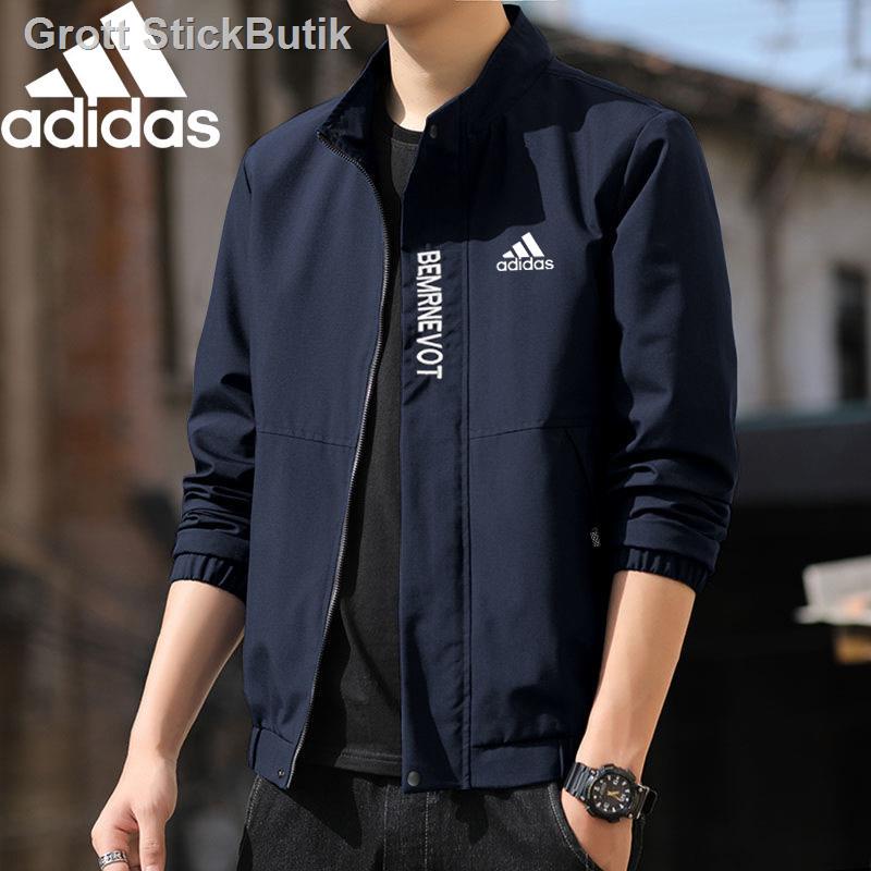 Clearance Sale Adidas Jacket Waterproof and Windproof Jaket Lelaki Men s High Quality Spring and Autumn Bomber Jacket Shopee Malaysia