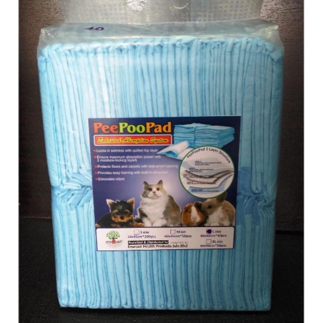 Pet pads outlet for cats