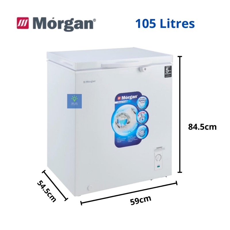 Morgan chest freezer 60l new arrivals