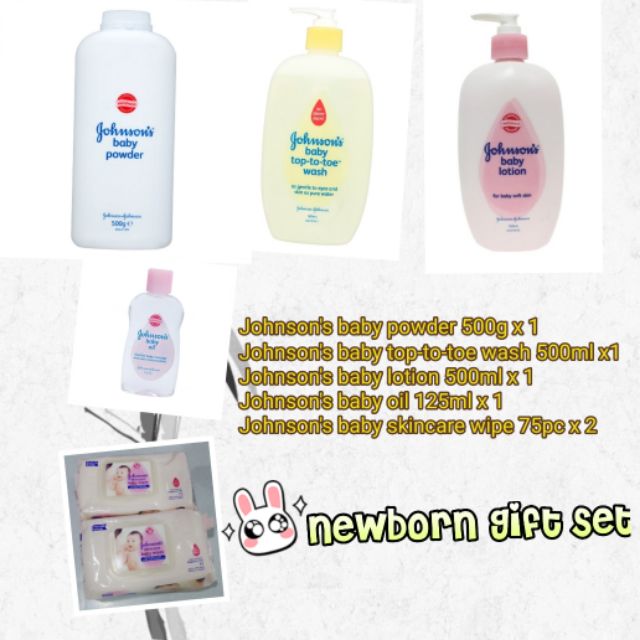 Johnson's top to toe newborn hot sale starter pack