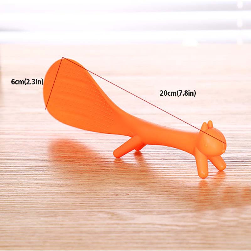 Squirrel-shaped non-stick rice scoop - Rice scoop - Non-stick rice ...